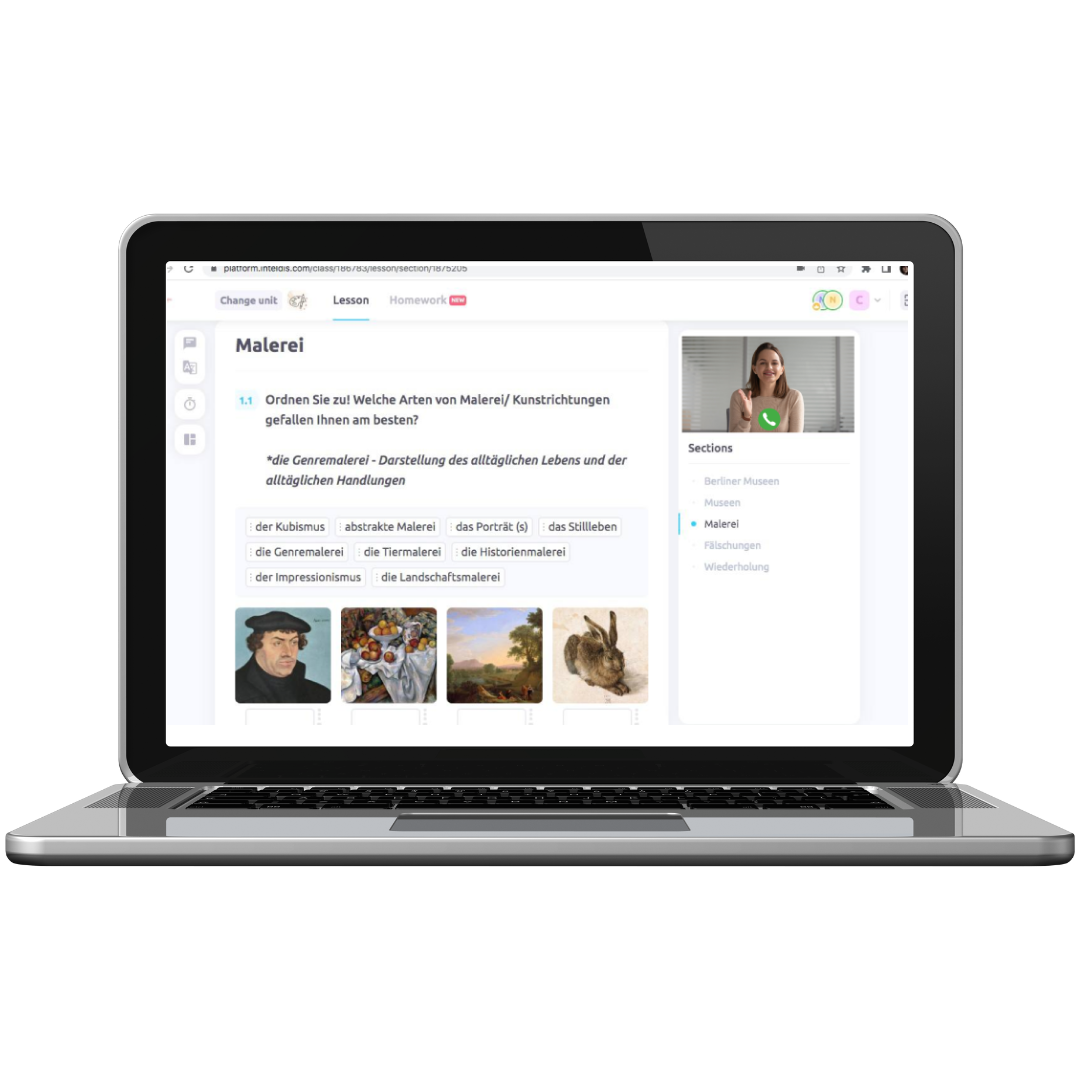 Inteldis learning platform preview